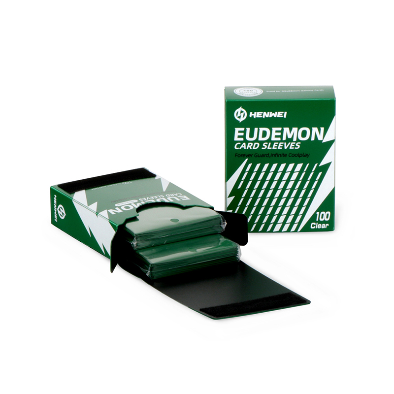 EUDEMON pp packaging deck box protector  with 100 standard sized card sleeves