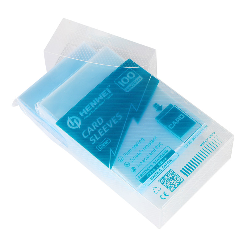 Transparent frosted Card sleeve